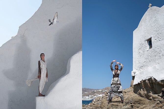 Photography Session in Mykonos - How the shoot actually feels: direction, pacing, and real posing help