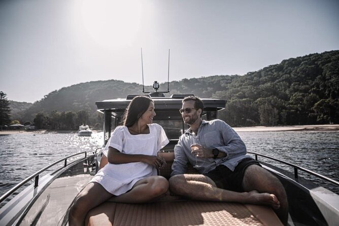 Private 5-Hour Cruise on Brand-New 2023 Motor Yacht in Mykonos (Voreus) - A new yacht, a small group, and real comfort on the water