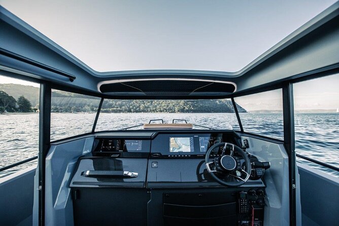 Private 5-Hour Cruise on Brand-New 2023 Motor Yacht in Mykonos (Voreus) - Agrari’s quieter tone and Elia’s long unwind