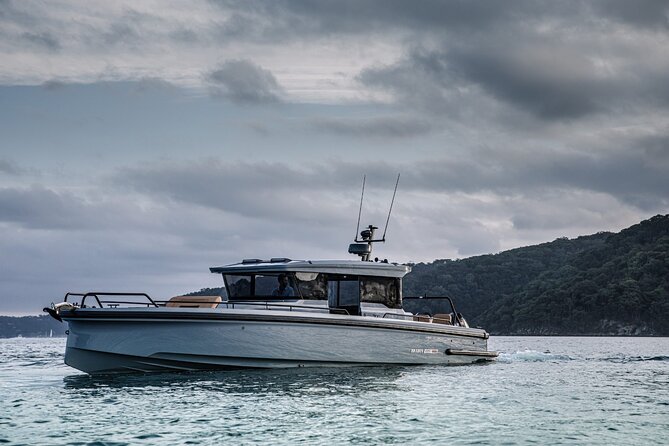 Private 5-Hour Cruise on Brand-New 2023 Motor Yacht in Mykonos (Voreus) - What you actually get: drinks, platters, towels, and Wi‑Fi