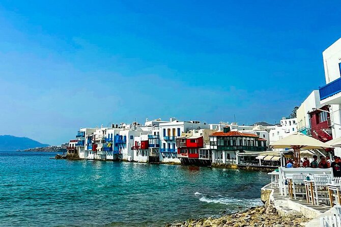 Private Instagram Tour | Mykonos Most Photogenic Spots - Little Venice: why the waterline matters for photos