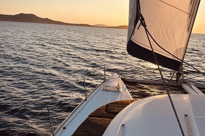 Private Mykonos Catamaran Day Cruise with Meals & Water Toys - Meals with an ocean view: chef Dimitris Pramatias does the heavy lifting