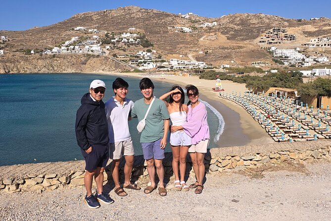 Private Mykonos Island tour by Luxury Minibus up to 11 passengers - Ano Mera village: the central square break you actually remember