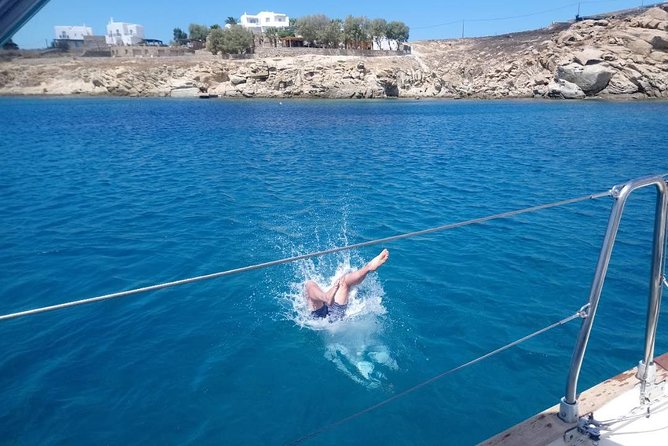 Private sailing cruise to Delos & Rhenia with Lunch & Transfer - How This 6-Hour Private Sail Works From Mykonos