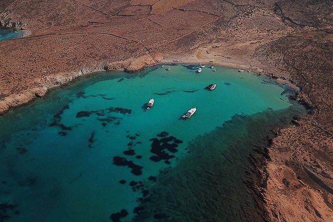 Private Speedboat Cruise from Delos to Rhenia and Mykonos - South Mykonos beach-hopping: Psarou, Elia, and Kalo Livadi from the sea