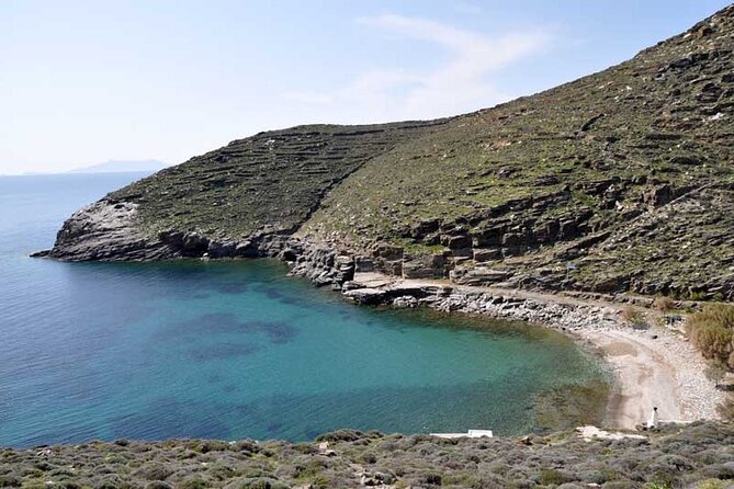 Private Tinos Off Road Tour - Vathi Beach and Vathi Village: Crystal Water Plus Old Marble Storage