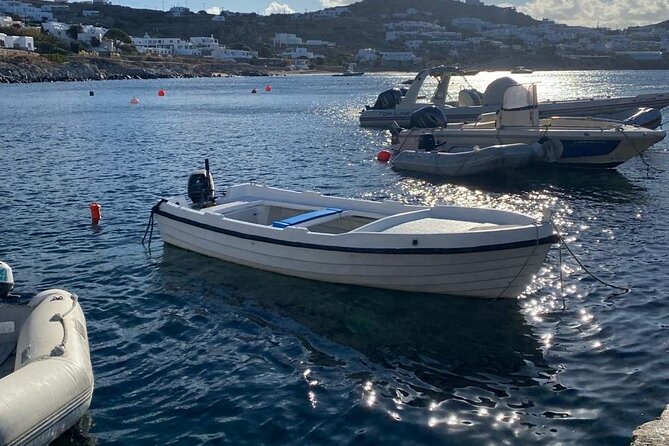 Private Tour: 4 Hours Mykonos Island Tour - Like a Local - Agios Ioannis Beach: quick sand time across from Delos