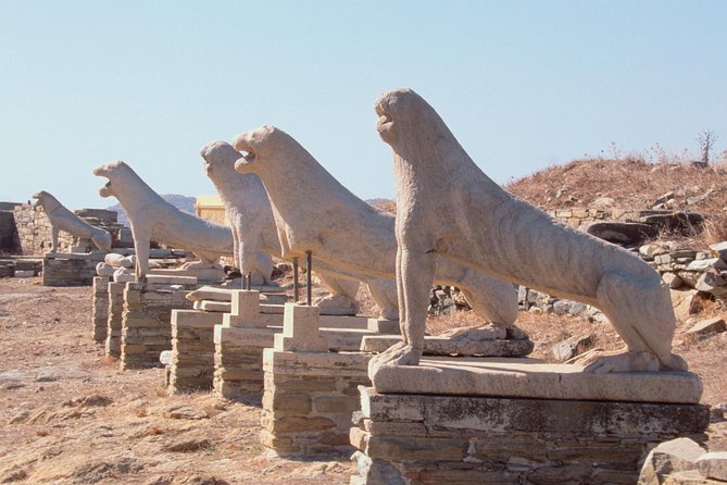 Private Tour: Delos Day Trip from Mykonos - Stop 1: The Delos archaeological walk from the harbor to Apollo