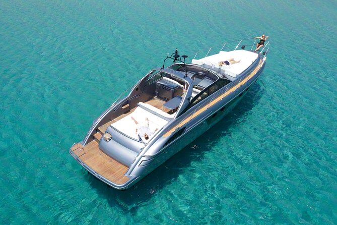Rent a Yacht at Mykonos Princess V55 - Crew service that keeps the whole day running