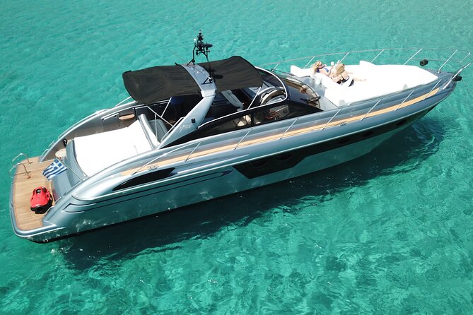 Rent a Yacht at Mykonos Princess V55 - Price for up to 10 people: where the math actually makes sense