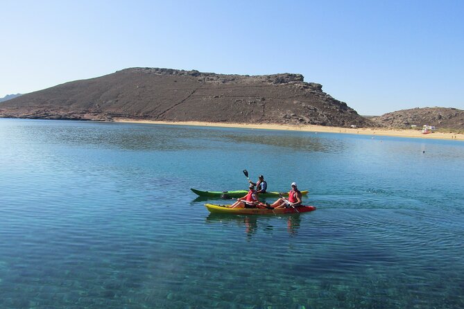 Sea kayaking Mykonos natural beauty beaches - The Small-Group Advantage: Help for First-Timers and Better Views