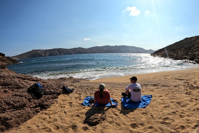 Sea kayaking Mykonos natural beauty beaches - Snacks, Water, and a Real Break (Not a Token Stop)