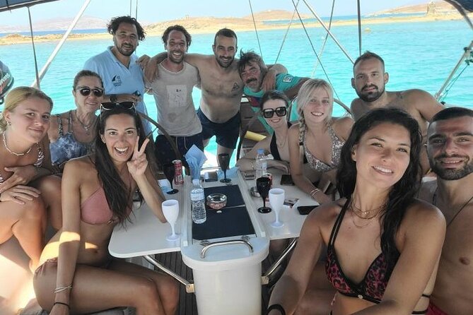 Small group,pass by Delos,swim in Rhenia,snap LVenice, free trans - Rhenia island: swimming, lunch, and the part you will remember