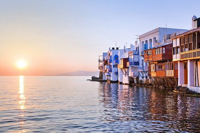 Small group,swim in Rhenia,watch the sunset fm LVenice, freetrans - Doukas Sailing and the Small-Group Boat Vibe (Max 12)