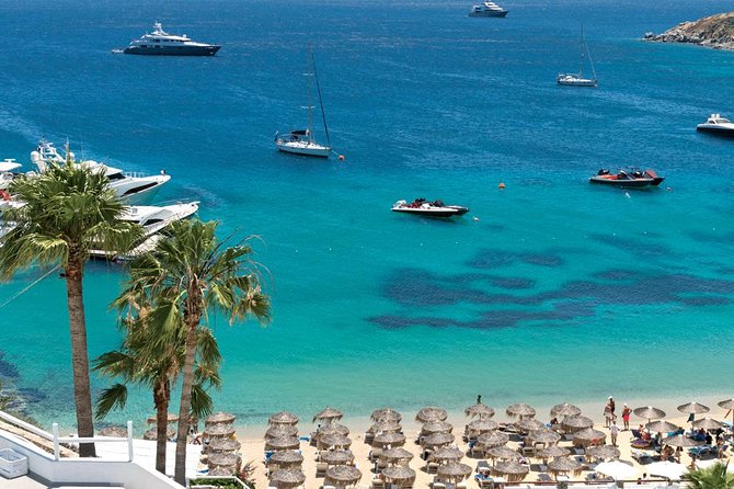 South Beaches Cruise From Mykonos - Frangias Beach: The Best “Get in the Water” Stop With Ouzo