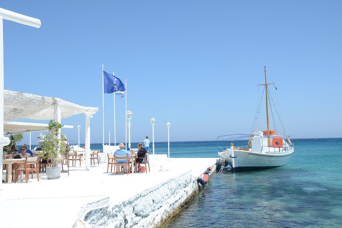 South Coast Cruise - Super Paradise Beach: a 1-hour stop with swim-and-lounge energy