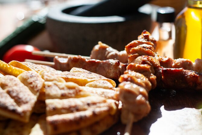 Souvlaki Cooking Class with Locals – Transfer Included - Tzatziki Plus Greek White Wine: The Lunch Pace You’ll Want to Copy