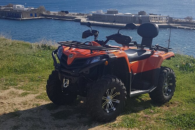 THE ORIGINAL Rent an ATV/QUAD 450cc and explore mykonos on wheels - Pickup from port or hotel: the fast track to less hassle