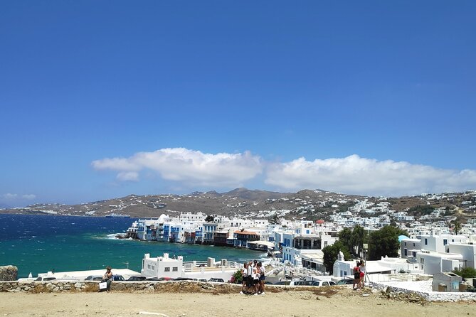 Walking Tour in Mykonos Town & Secluded Beach Picnic - Old Port and Church Courtyards: Mykonos Beyond the Postcard